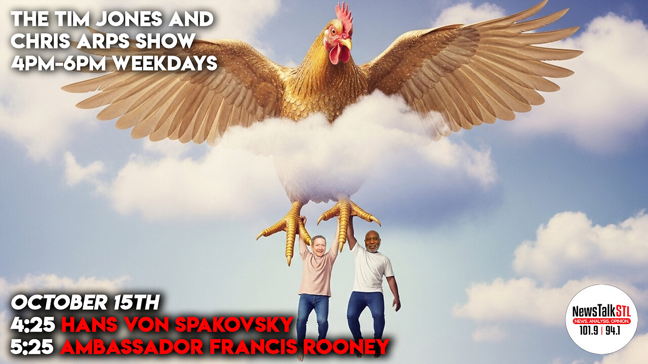 The Tim Jones and Chris Arps Show 10.15.2025 Hans Von Spakovsky | Ambassador Francis Rooney