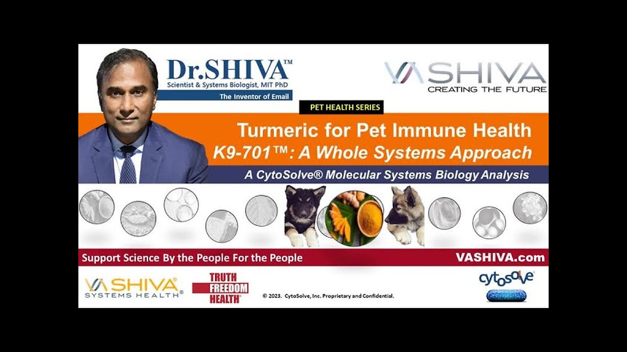 Dr.SHIVA™: Turmeric for Pet Joint Health K9-701 (02/24)