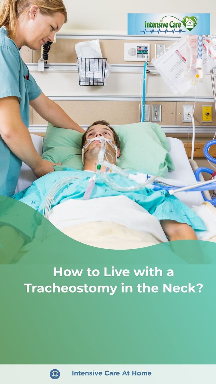 How do you live with a tracheostomy in your neck?