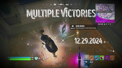 Multiple Victories 12.29.2024