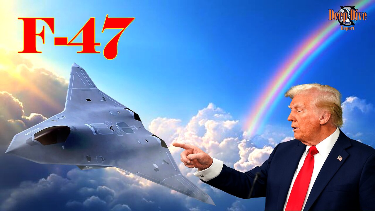 Trump speaks from Oval Office, unveils new generation of fighter jets