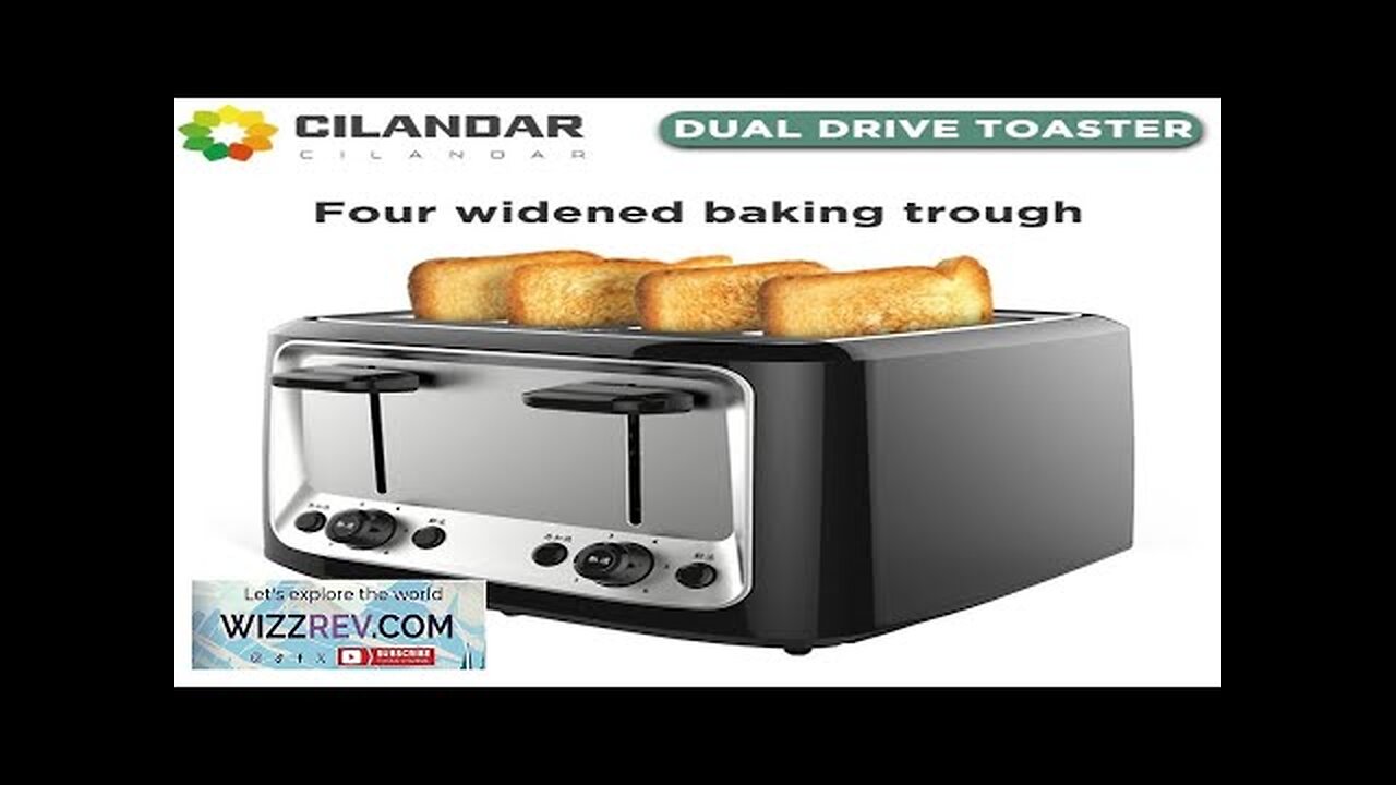 Stainless steel electric toaster household automatic baking bread maker breakfast machine Review