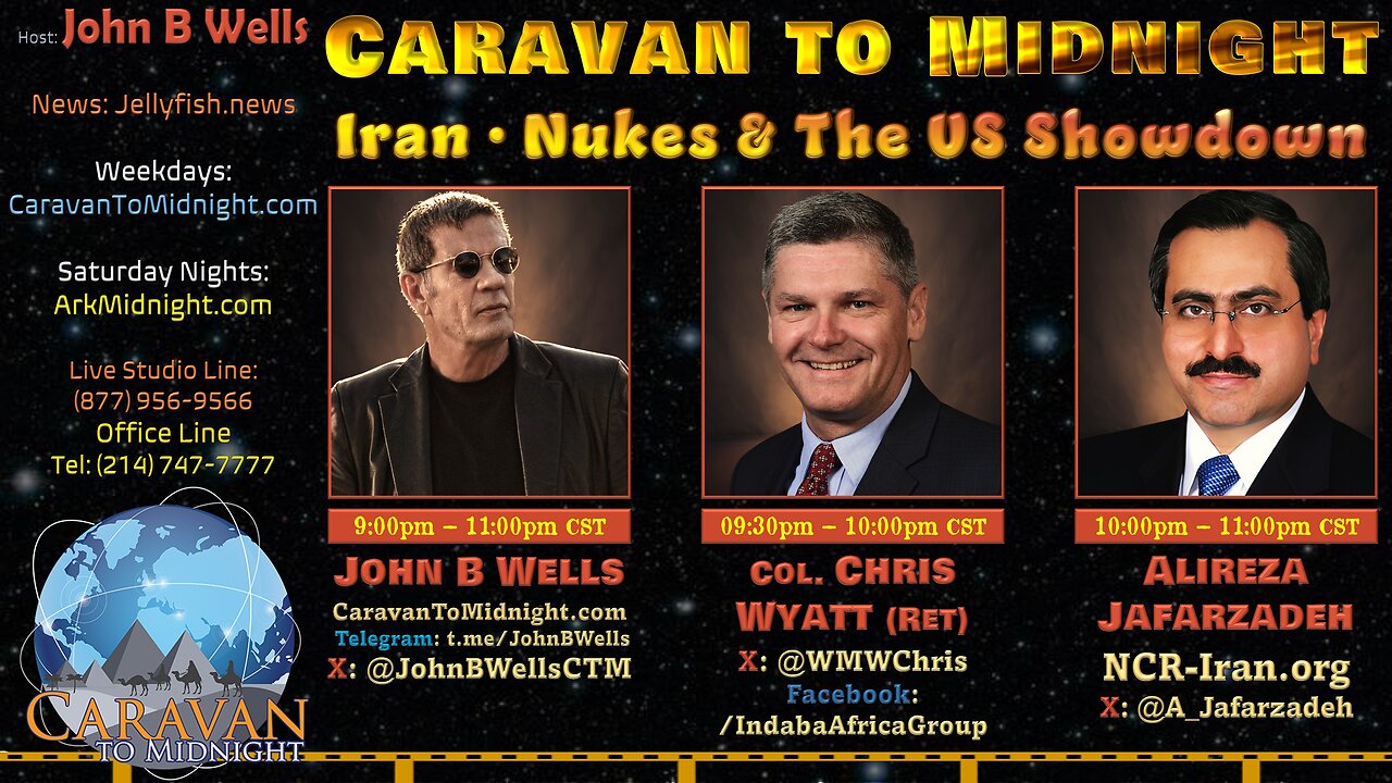 Iran, Nukes & The U.S. Showdown - John B Wells LIVE