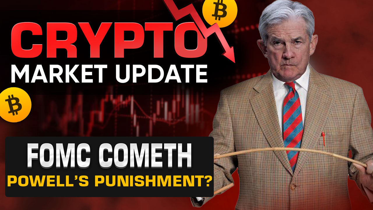 Crypto Chaos: FOMC Cometh, will Powell Punish the Markets? ACH - MOCA - PHB - Live Trading & More!