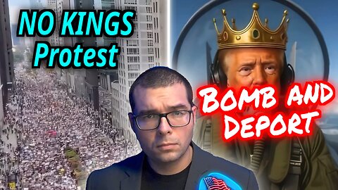 Soros and Dems throw "No Kings" Protest while Trump bombs narcos & poops on their parade TC 10/20/25