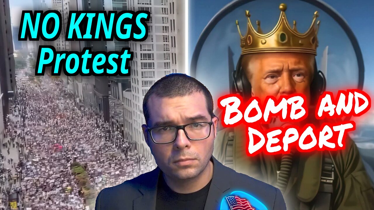 Soros and Dems throw "No Kings" Protest while Trump bombs narcos & poops on their parade TC 10/20/25