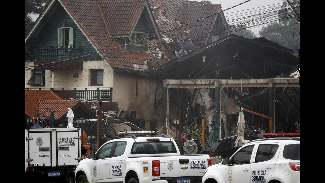 At least 10 killed as small plane crashes into Brazilian town popular with tourists