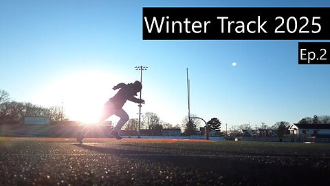 Track & Field Winter 2025 Training Vlog Ep.2 (Feb 4th 2024)