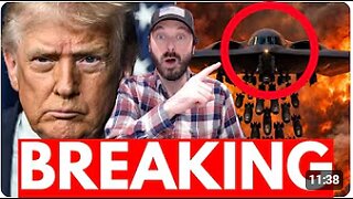 Trump Orders EVACUATION For Iran STRIKE – Bombers Ready