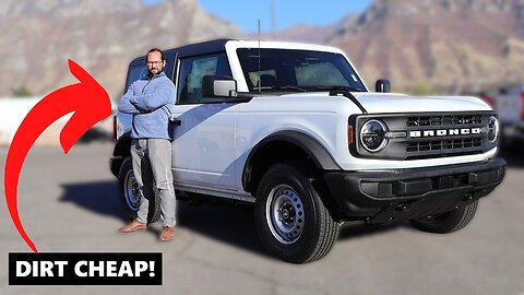 Cheaper than DIRT CHEAP! //2026 Ford Bronco Base//