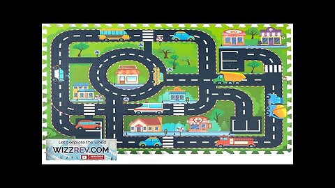 Foam Play Mat for Baby Interlocking Foam Tiles Foam Floor Mats City Review