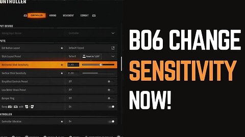 How to Change Your Sensitivity on BO6: Quick Guide!