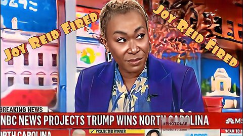 Joy Reid Fired By Msnbc