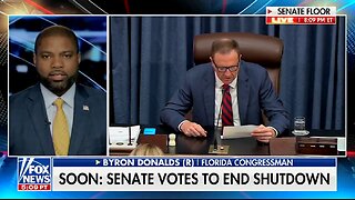 Byron Donalds BLASTS Chuck Schumer Over Shutdown