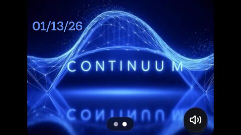 #CONTINUUM 01/13/26 #STELLAR RUSSIA