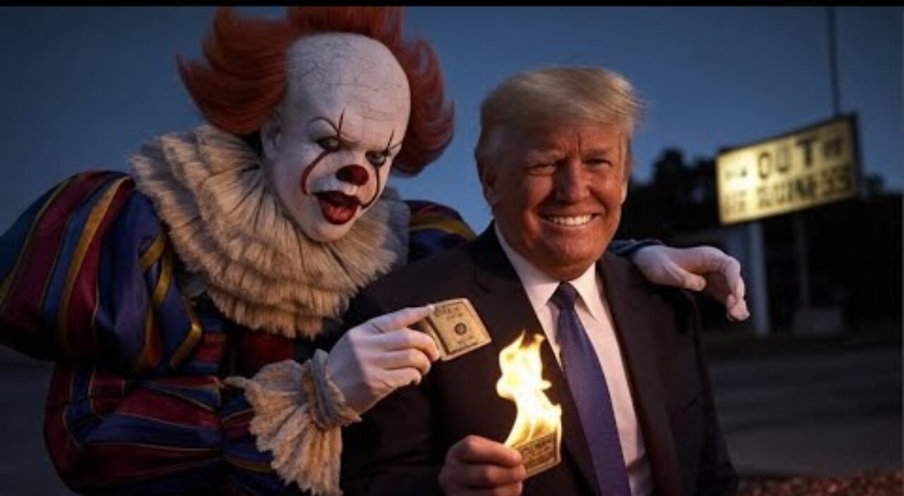 PRESIDENT PENNYWISE! TRUMP ENDS THE PENNY & NEXT WILL BE CASH AS HE BRINGS IN A CASHLESS SYSTEM!