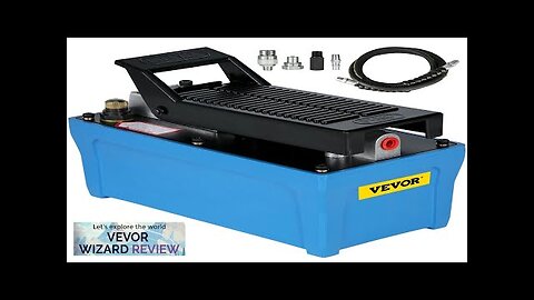 VEVOR Air Hydraulic Pump 10000 PSI Air Over Hydraulic Pump 1/2 Gal Review