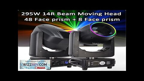 295W Spotlight LED 14R Moving Head Beam Light DMX512 DJ Disco Bar Review