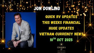 Jon Dowling Weekly RV Updates 10th Oct 2025 Latest Updates