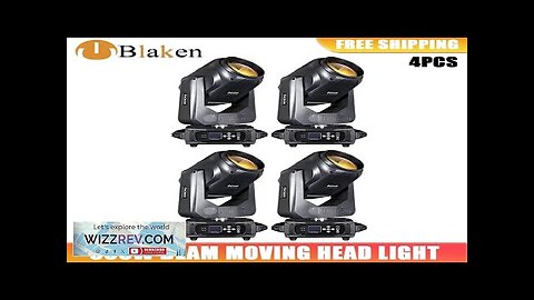 New 4PCS Hot-Selling 300-Beam Shaking Lamp 300w Strong Light Moving Beam Lamp Review