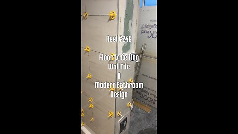 Reel #249 Floor ti Ciling Wall Tile - A Modern Bathroom Design
