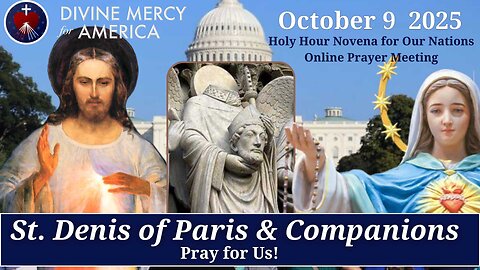Divine Mercy Prayer Meeting - Praying for Our Countries the Divine Mercy Way - Oct 9, 2025