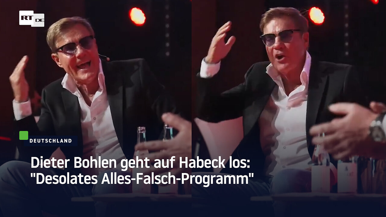 Dieter Bohlen geht auf Habeck los: "Desolates Alles-Falsch-Programm"