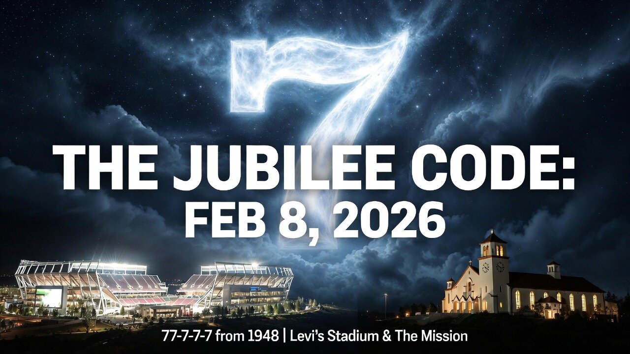 JUBILEE BOWL 2026 DECODED: The 77-7-7-7 Prophecy, Levi's Stadium & Mission Santa Clara