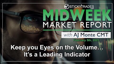 Keep an Eye on the Volume...It's a leading Indicator.