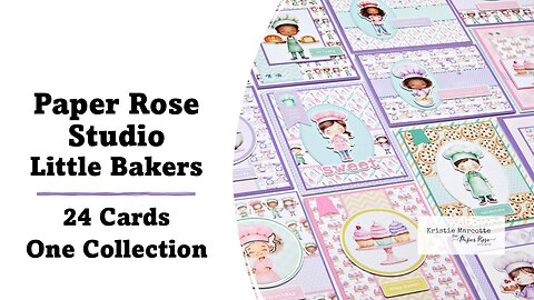 Paper Rose Studio | Little Bakers