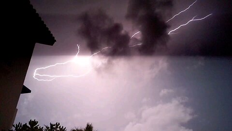 Winter Night Thunder Strom ⚡ #winter #night #thunder