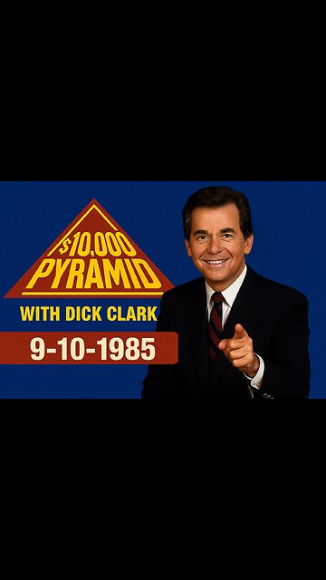 Highlights of The $100,000 Pyramid (1985) Dick Clark Hosts Classic Game Show Episode