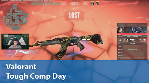 Tough Comp Day | Competitive 1W-3L | Valorant
