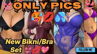 Sexy Hot videos 🥵💋 | Bra panty collection 👙😍 | Only Pics 👙 | Lingerie Model 😍🥵 boobs show 💋
