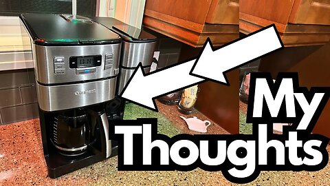 Cuisinart SS-GB1 Coffee Maker - A great coffee maker, but with some flaws..