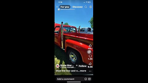 Little red truck