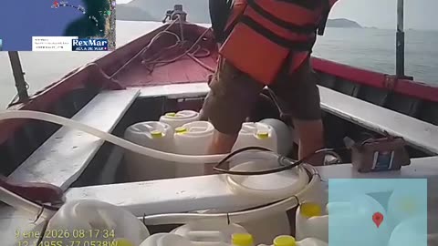 Viaje Completo de extracción de Agua de Mar RexMar Perú 🇵🇪 del 9-1-26 . Realizado a 3,49 km