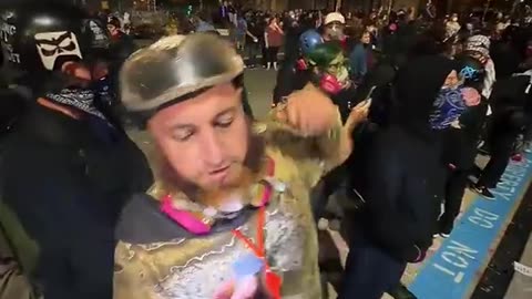 These antifa attacked Nick Shirley outside Portland's ICE facility for exposing their