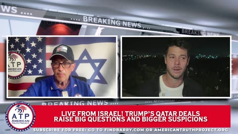 LIVE FROM ISRAEL! TRUMP'S QATAR DEALS RAISE BIG QUESTIONS AND BIGGER SUSPICIONS