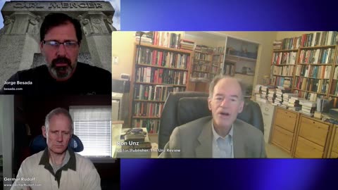 Germar Rudolf: Ron Unz Interview W/Jorge Besada -