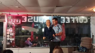 Vance Dykes & Joe Biden @ Austin's Coffee House Winter Park (September 14, 2025)