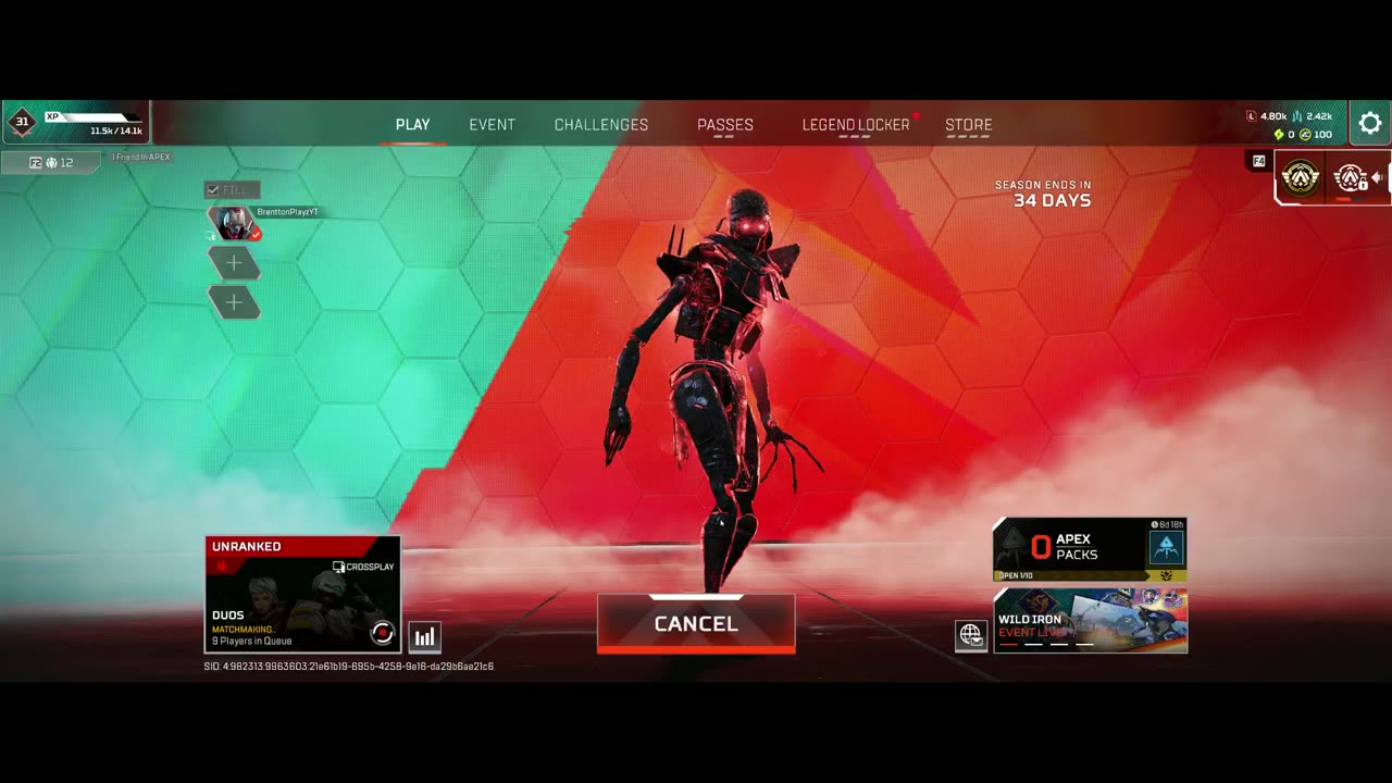 Apex Legends chill stream