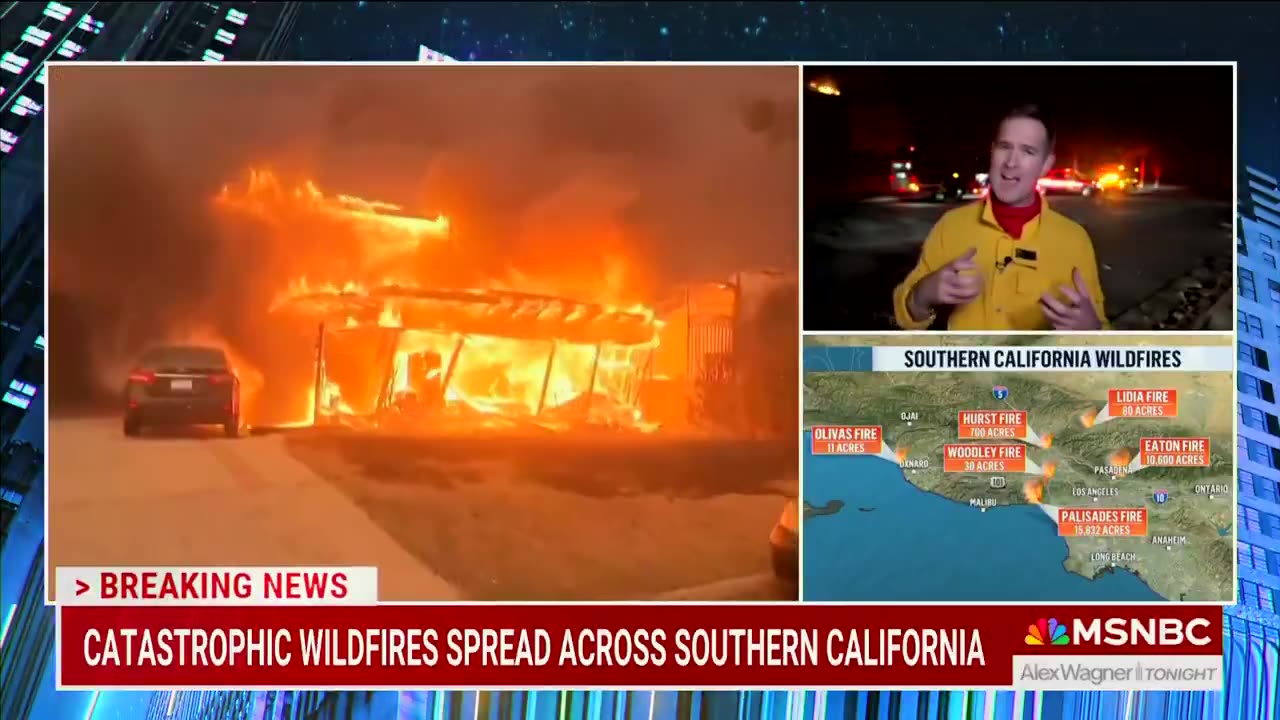 Feuer Los Angeles keine Hydranten