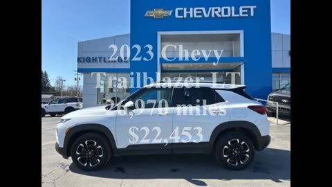 2023 Chevy Trailblazer LT for sale at Kightlinger Motors in Coudersport, PA