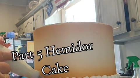 Humidor Cake Part 5