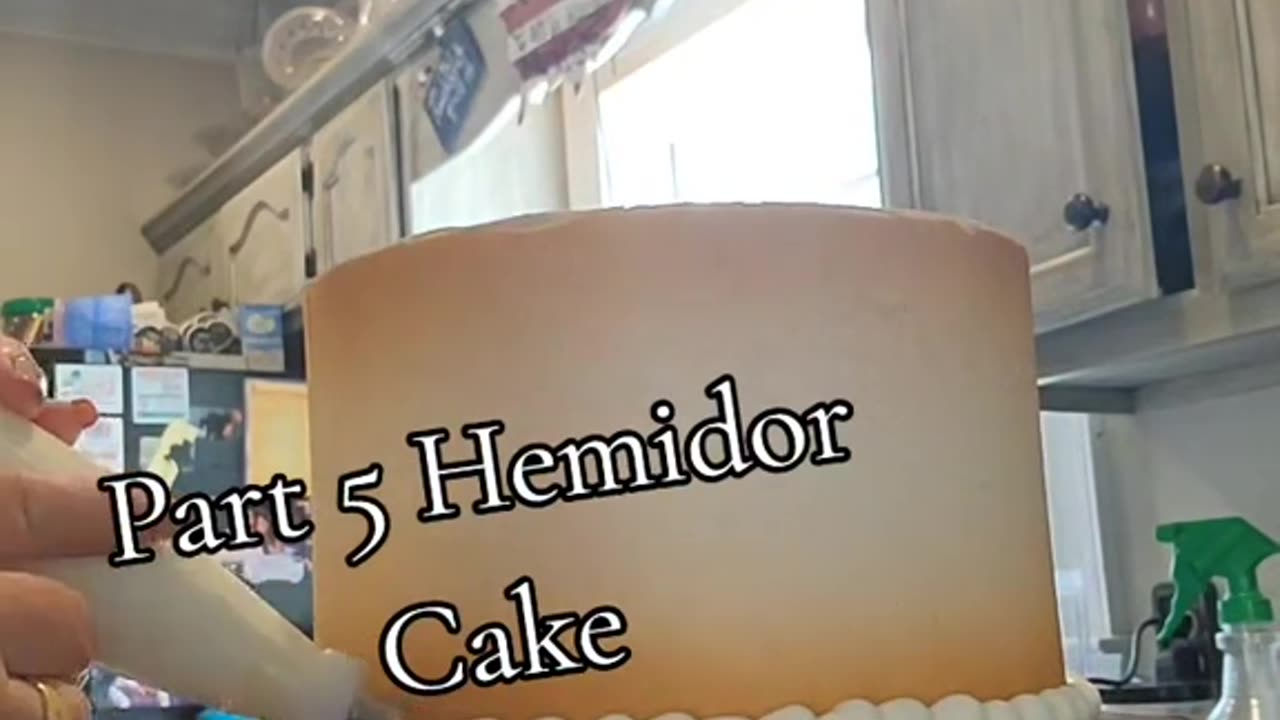 Humidor Cake Part 5