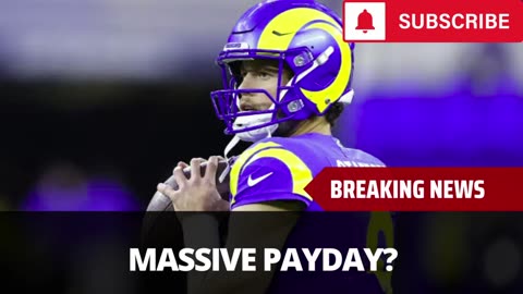 Matt Stafford Could Be In More A Massive Payday