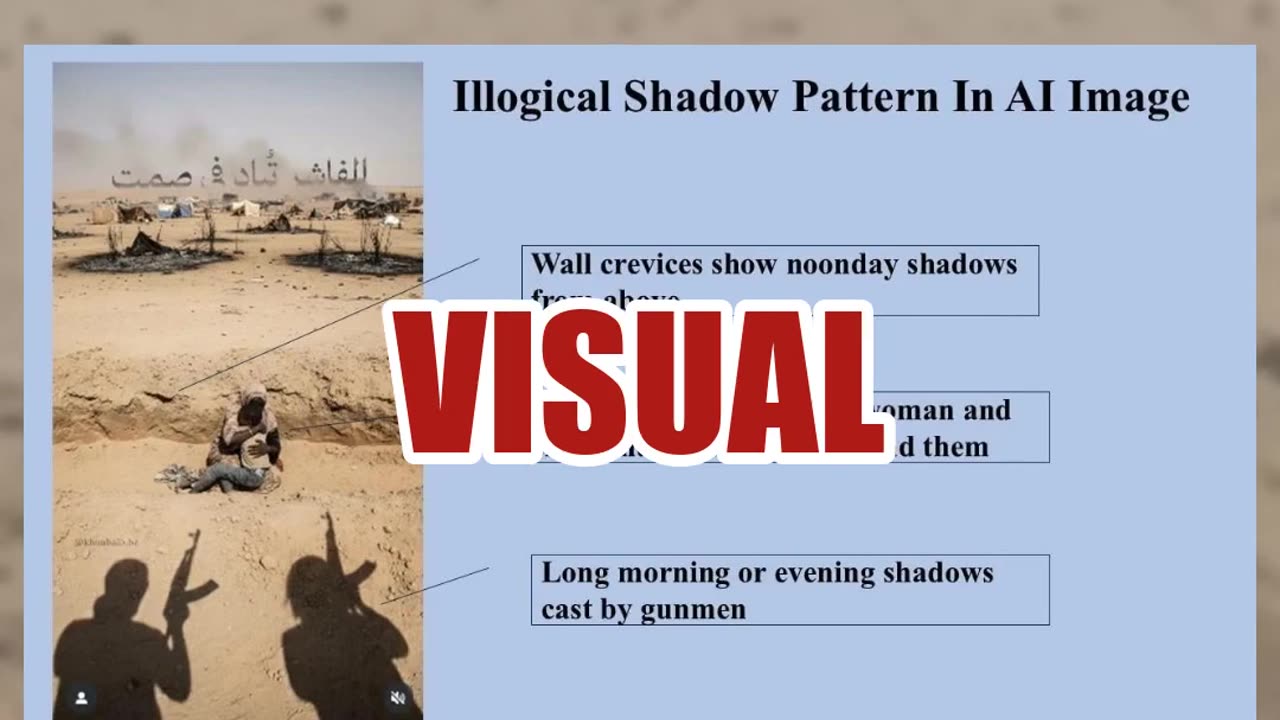 Fact Check: Video Of Soldiers Menacing Mother And Child NOT Real Sudan Conflict Image -- AI Shadows