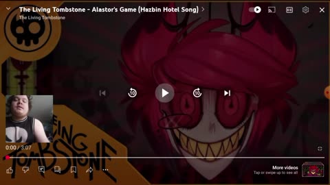 Reacting To The Living Tombstone - Alastor's Game (Hazbin Hotel Song)