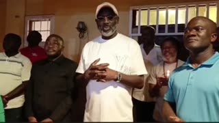 George Weah Shares Historic Birthday With His Nation💥 🇱🇷 💥 🇱🇷 #liberia #monrovia #africa